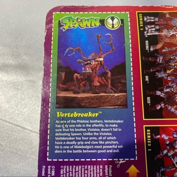 💕Spawn Deluxe Edition Vertebreaker Ultra Action Figure Todd McFarlane Toys 1995 - Picture 11 of 13
